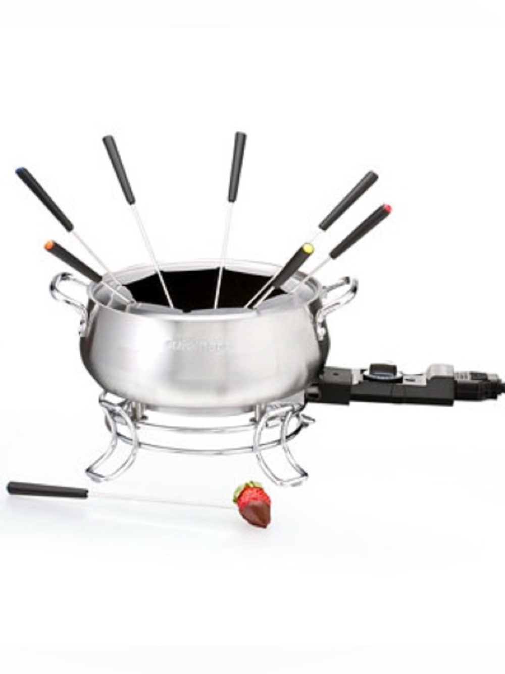 NEW Cuisinart CFO-3SS Electric Fondue Set - Stainless Steel 3 quart